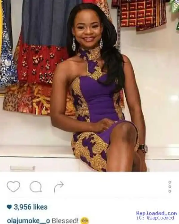 Blessed!! Former Agege Bread Seller, Olajumoke, Looks Lovely In All Smile Photo